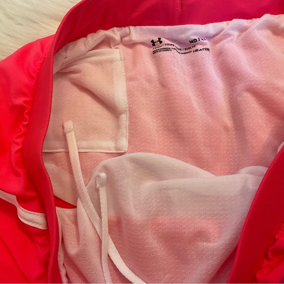 Under Armour UA Fly-By 2.0 Shorts - NWT - Medium - Pink Shock / White - Picture 5 of 10